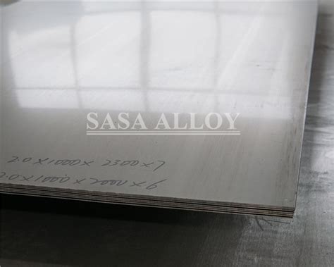 Incoloy 825 Plate Sasa Alloy CO LTD