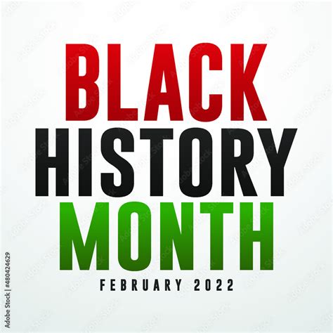 Black History Month 2022 Banner