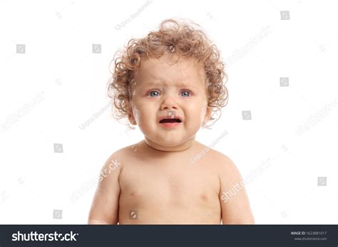 Baby Boy Naked Crying Isolated On Stock Photo 1623881017 Shutterstock