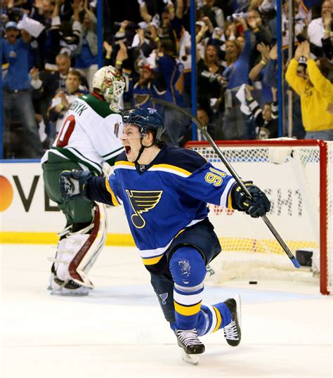 Vladimir Tarasenko Helps Blues Even Series Against Wild - The New York ...