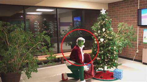 10 Grinch Caught On Camera In Real Life Youtube