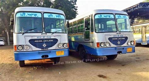 Prtc Buses Ashok Leyland Silver Livery Design 2 11 India Buses