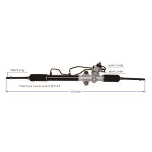 Lhd Hydraulic Steering Rack F Power Steering Racks