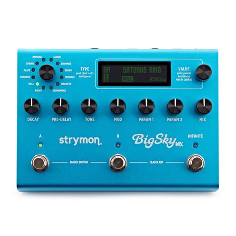 Strymon Big Sky Mx Dual Engine Multi Reverb Gear Music