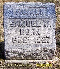 Samuel W Born 1856 1927 Mémorial Find a Grave