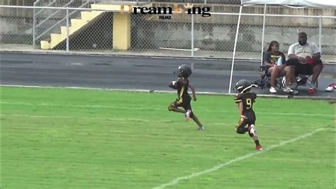 6u Tme 85yd Td Run Vs Duval Jags Youtube