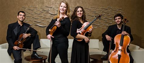 Stamps String Quartet Class Of 2014 Frost School Of Music University Of Miami