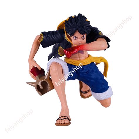 One Piece GK Luffy Modelo Figura De Acción Adornos 12 5cm Shopee México