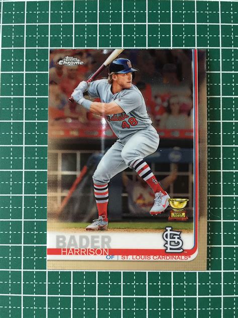 Topps Mlb Topps Chrome Harrison Bader St Louis Cardinals