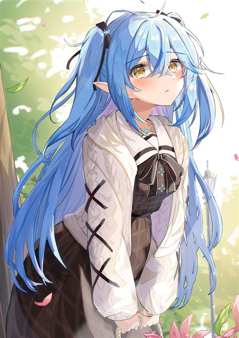 Blue Haired Elf Girl