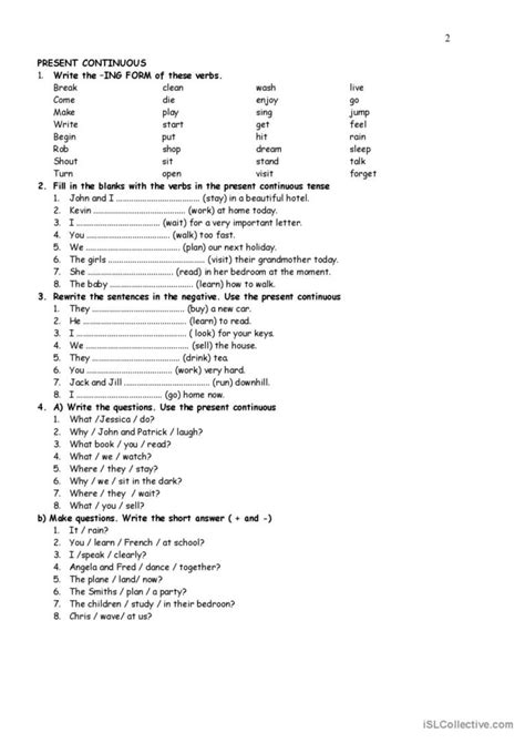 English Esl Worksheets Activities For Distance Learning And Physical