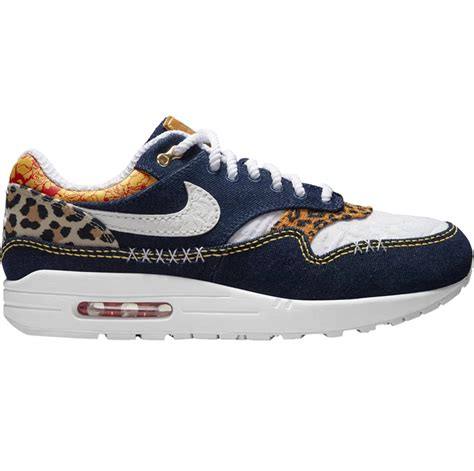 Giày Nike Air Max 1 Premium Denim Leopard FJ4452 432 Jordan 1