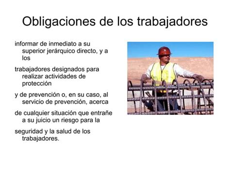 Obligaciones De Los Trabajadores PPT