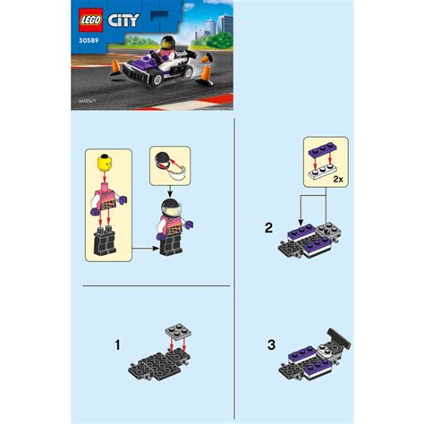 LEGO Go-Kart Racer Set 30589 Instructions | Brick Owl - LEGO Marketplace