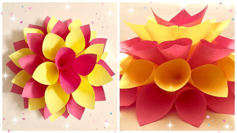 Origami Flower From Sticky Notes An Easy And Creative Craft Easy