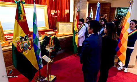 Acto De Celebración 197º Aniversario De La Independencia De Bolivia