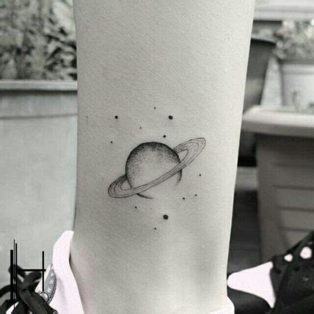 Saturn Tattoo: 42 Best Examples of This Majestic Planet You Will Definitely Love