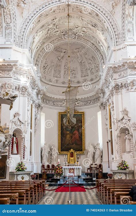 Church Interior Altar of St Peter St Paul Church Stock Image - Image of roman, view: 74024263