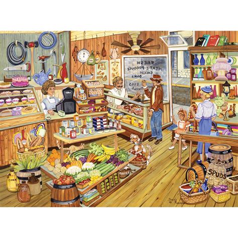 Our General Store Large Piece Jigsaw Puzzle Bits And Pieces Uk