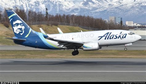 N627as Boeing 737 790 Bdsf Alaska Air Cargo Richard Rafalski Jetphotos