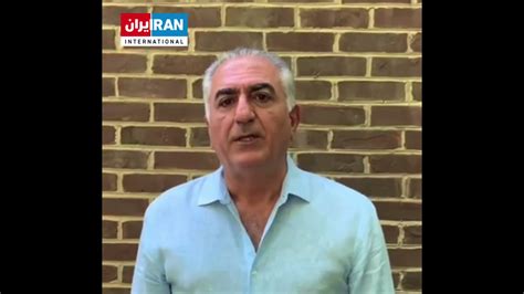 Iran International English On Twitter In A Video Message On Wednesday Irans Exiled Prince