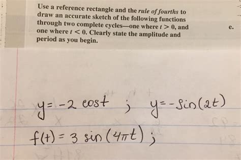 Solved Use A Reference Rectangle And The Rule Of Fourths To