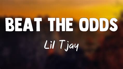 Beat The Odds Lil Tjay Lyrics Video 🎹 Youtube