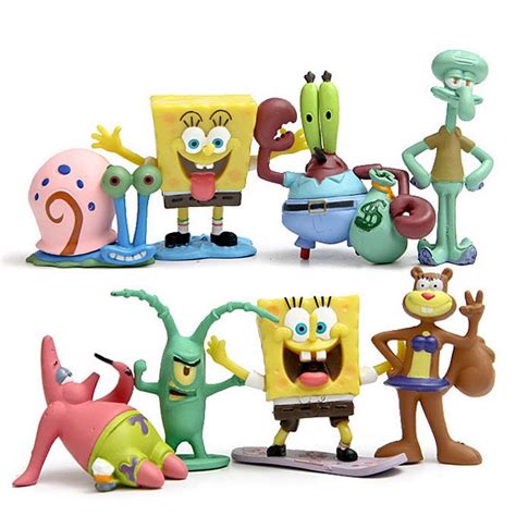 Spongebob Patrick Squidward Sandy Mr Krabs