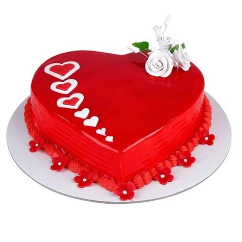 Heart Shape Cake for Love - Mohali Bakers