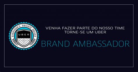 Seja Um Brand Ambassador Da Uber Uber Blog