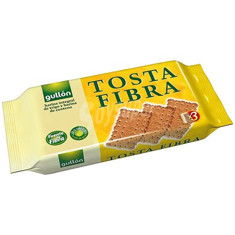 Gullón Galleta Tosta Fibra gullón Caja 450 g