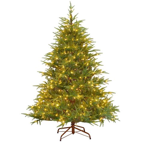 National Tree Company 65 Ft Frasier Grande Tree With Clear Lights Pefg3 308 65 The Home Depot