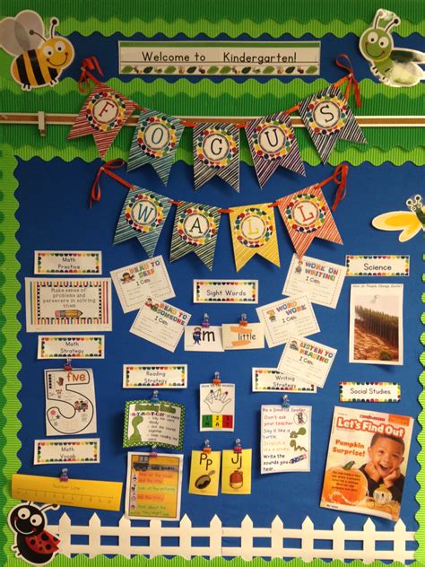 Mrs Smith S Kindergarten Focus Wall