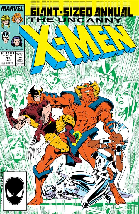 X Men Annual Vol 1 11 Marvel Database Fandom