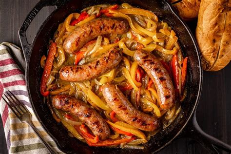 Grilled Sausage And Peppers Hey Grill Hey