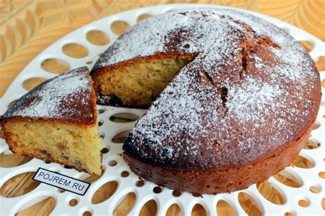 Пирог на кефире с изюмом - рецепт с фото на Pojrem.ru