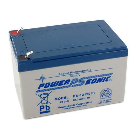 Power Sonic Volt Ah Sealed Lead Acid Sla Rechargeable Battery