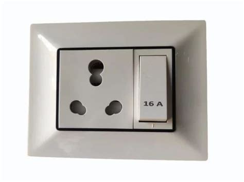 6a Modular Switch Socket Combination Polycarbonate At Best Price In Mumbai