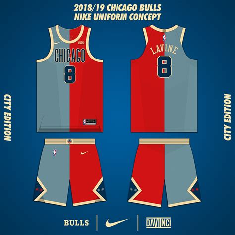 Chicago Bulls Nike City Edition Uniform Concept Behance