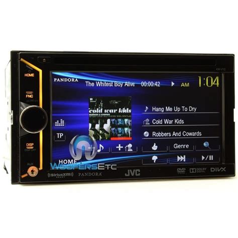 KW V10 JVC Double DIN In Dash 6 1 LCD Touchscreen Stereo Receiver