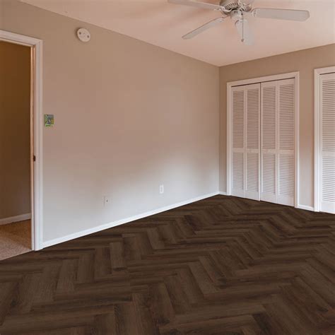 Buy Coffee Oak Herringbone Spc Uae Floors Dubai