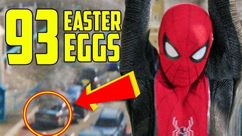 Spider Man Far From Home Every Easter Egg Youtube