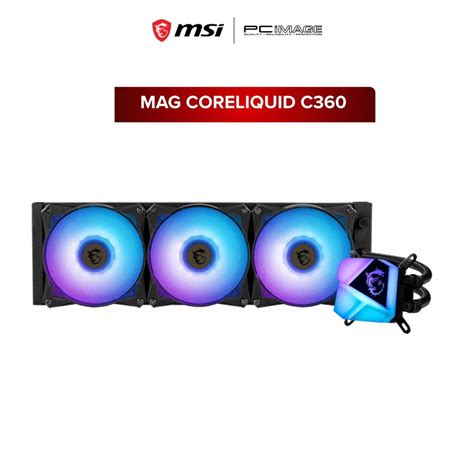 Msi Mag Coreliquid C Argb Cpu Liquid Cooler Shopee Malaysia