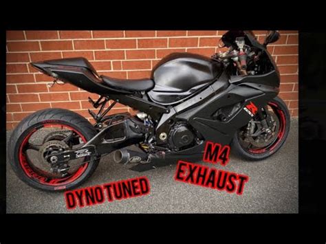 K6 Gsxr 1000 Stretched And Lowered M4 Exhaust YouTube