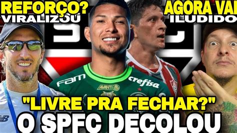 ZUBELDIA CONVERSOU CRAQUE REFORÇO NO SPFC RONY DISPONÍVEL