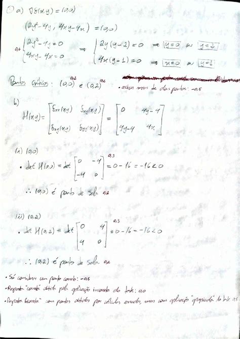 Gabarito P2 Calculo 2b 2019 1 Pedro Roberto Turma C Cálculo Ii