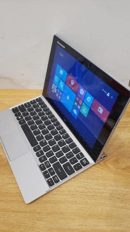 Lenovo 2 In 1 Laptop Tablet 10 1 Inch Ssd Drive Fast Boost Up Windows 10 Free Ms