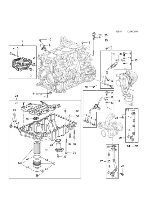 Opel MERIVA B Oil Cooler Pipes And Hoses Opel EPC Online