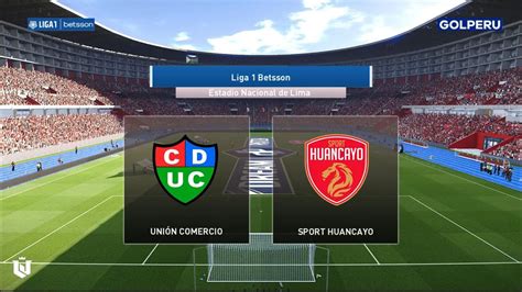 Unión Comercio Vs Sport Huancayo Liga 1 Betsson 2023 Pes 2021 Youtube