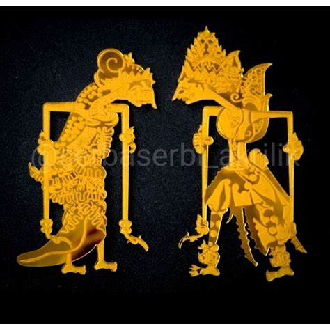 Jual Akrilik Gold Wayang Rama Shinta Shopee Indonesia